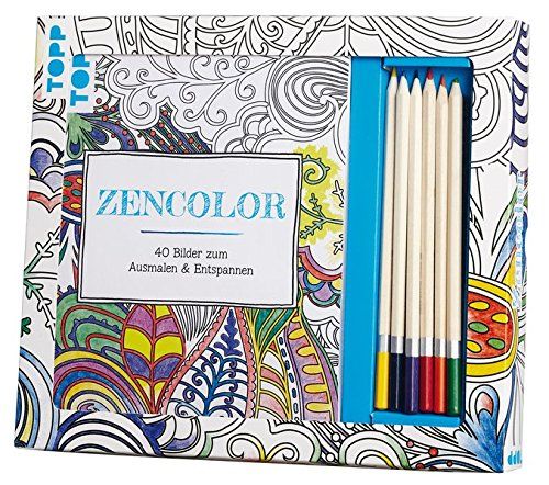 Malset für Erwachsene mit Farbmalstiften