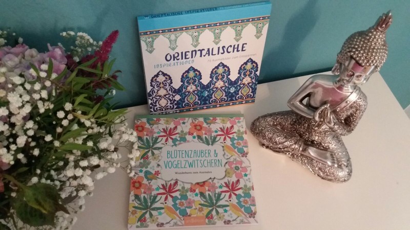 Verlosung 2 Malbuch für Erwachsene - Blütenzauber & Vogelzwitschern - Orientalische Inspirationen, 70 Ausmalbilder zum Entspannen